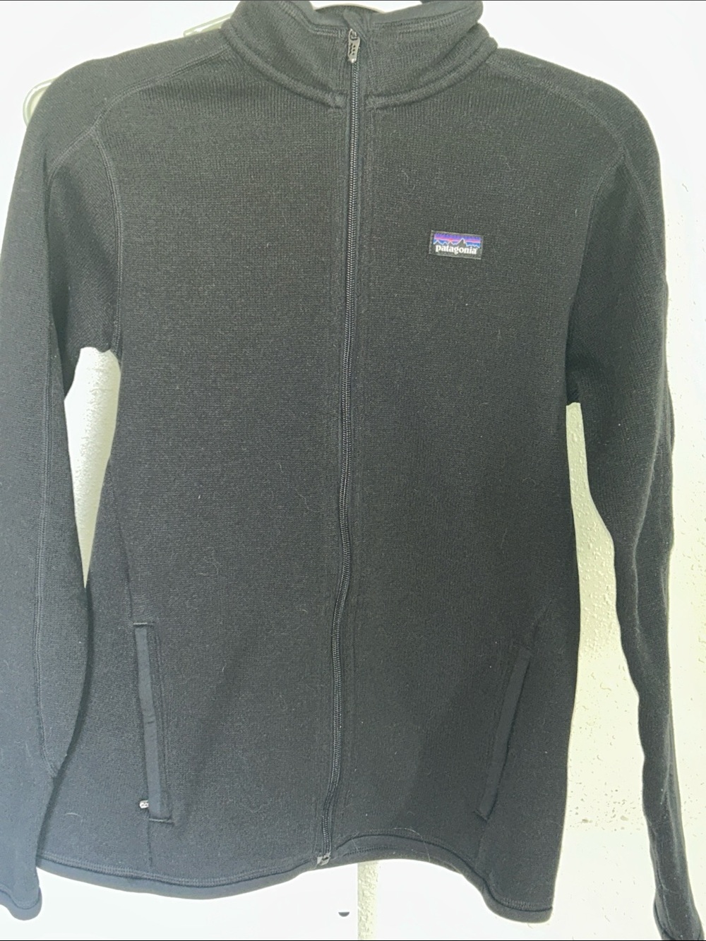 Patagonia Women’s Black Full-Zip Jacket with Logo
